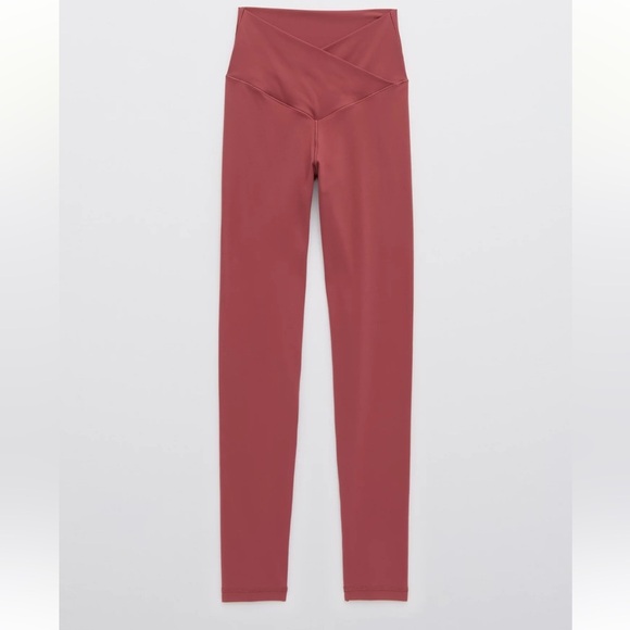 OFFLINE By Aerie Real Me High Waisted Crossover Legging Hi Rise 7/8 Large - Picture 1 of 11